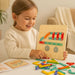 Puzzle Montessori Pegboard pour enfants